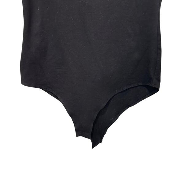 MANGDIUP Basic Sleeveless Bodysuit Black Small - Picture 9 of 11